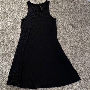 A New Day A line black dress, XS